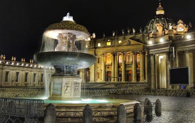 Tour privado del Vaticano por la noche